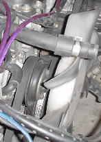 180SX ファン取り外し