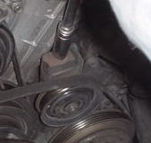 180SX エアコンベルト交換