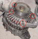 180SX オルタネーターブラシ交換?