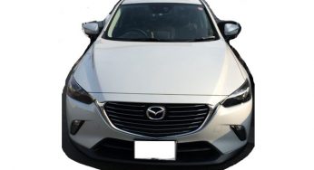 マツダ　CX-3　DK5AW 車体番号とエンジン番号の刻印の位置