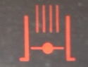 排気ブレーキ表示灯