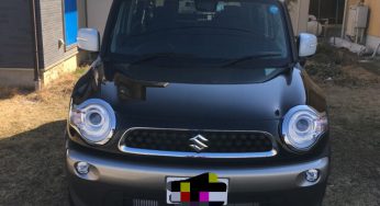 クロスビー　MN71S　車体番号とエンジン番号の打刻刻印の位置