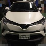 C-HR　型式DBA-NGX50　車体番号とエンジン番号の刻印の位置