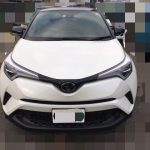 トヨタ　C-HR　型式DBA-NGX50　車体番号の位置とエンジン番号の打刻刻印