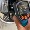 非接触型の温度計で車やバイクのいろんなところを計測してみた